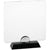 PLX90 - Targa in plexiglass trasparente con base in legno