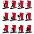 PLX03S/15S - Trofei silhouette in metacrilato dimensioni 18,5x22cm