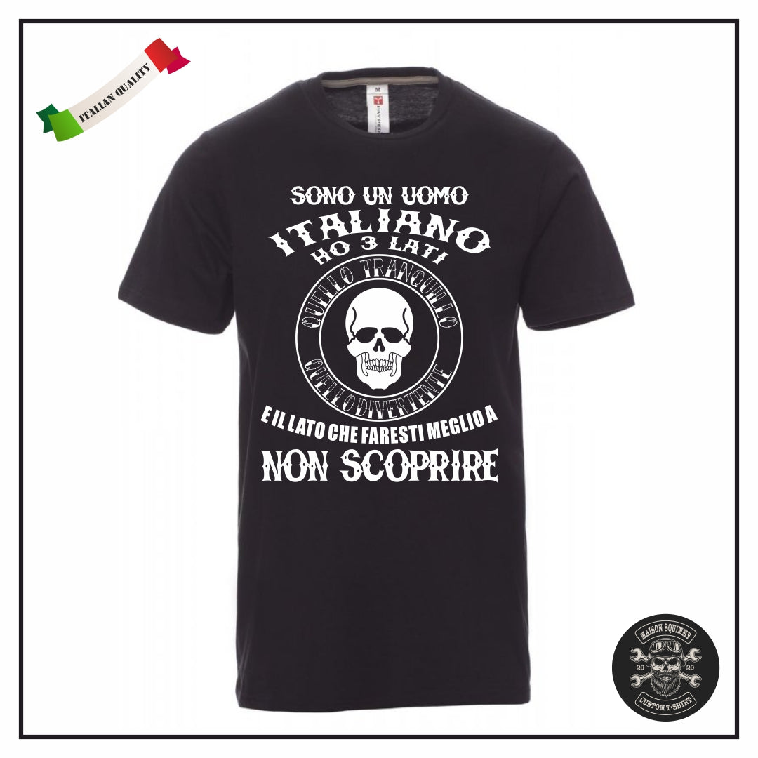 T-shirt Sono un uomo Italiano