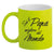Tazza in ceramica fluo