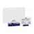 PLX160 - Targa in metacrilato satinato con base in legno blu