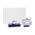 PLX160 - Targa in metacrilato satinato con base in legno blu