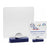 PLX180G - Targa in metacrilato satinato con base in legno blu